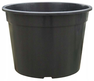Kvetináč DonKwiat 48,5 cm x 48,5 x 35 cm priemer 48,5 cm plast čierny