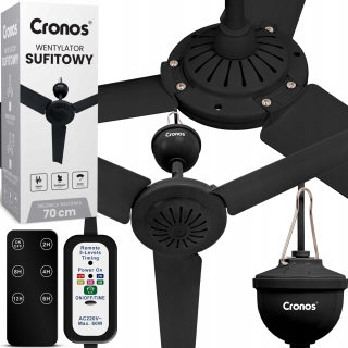 Ventilátor - Veterný mlyn stropného ventilátora s časovačom 70 cm diaľkové ovládanie