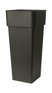 Kvetináč Euro3plast 38 cm x 38 x 80 cm, grafitový plast