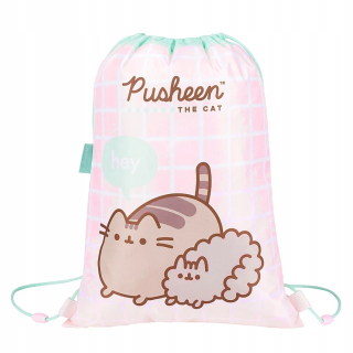 Vrecká na prezuvky - ŠKOLSKÉ TAŠKA NA PE TOPÁNKY PRE DIEVČATÁ PUSHEEN