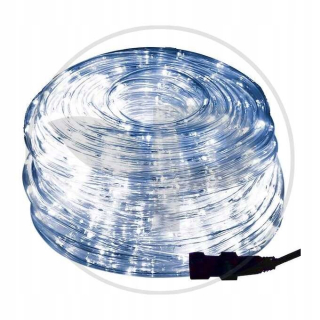 Vonkajšie Vianočné osvetlenie - Ľahká hadica 720led White Cold 8 programov 30 m