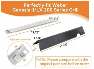 Sada chrániča grilu Weber Genesis II + horáky