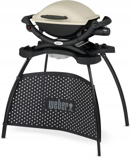 Weber Q1000 stojan plynový gril liatinový rošt 43x32 cm so stojanom 2,49kW