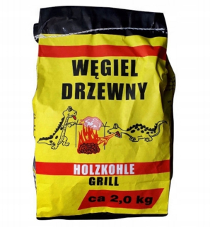 Drevené uhlie na gril - 2 kg