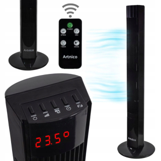 Ventilátor stĺpca XXL Ionizácia stojaceho veterného mlyna