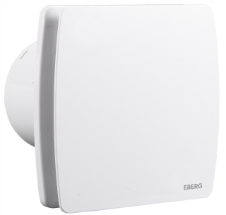 Kúpeľnový ventilátor - Kúpeľňový ventilátor EBERG AXI 100 T Timer + klapka