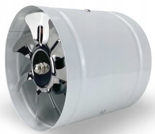 Kúpeľnový ventilátor - Priemyselný potrubný ventilátor fi 100 140m3/h
