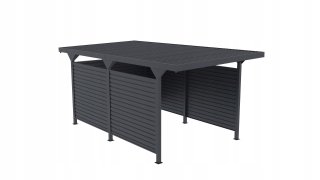 Carport opäť Carrave Two -Stop 660x550 KVH