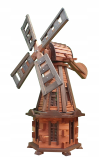 Drevený veterný mlyn