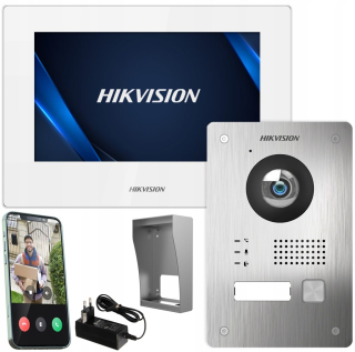 Interkom, videovrátnik - WiFi HikVision DS-KIS703-P 2WIRE APKA Video Intercom