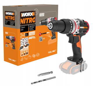 WORX WX354.9 Sharpewal Screwdriver 20V 60nm