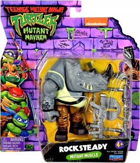 Rozprávková figúrka - Ninja Warrior korytnačky rockstsyady figurín 11 cm