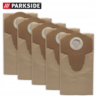 Syntetické filtračné vrecká do vysávača Parkside PFT/PWD, 10 ks
