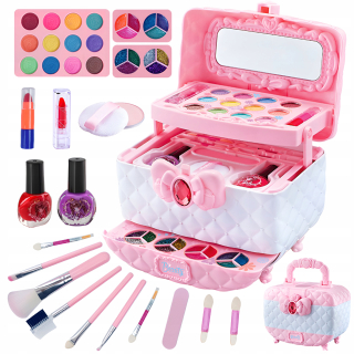 MAKEUP SET MAKEUP NAILS KOZMETIKA PRE DIEVČATÁ ZRKADLÁ BOX