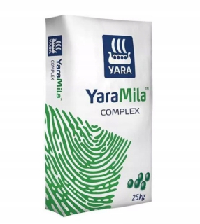 EFEKTÍVNY granulát na hnojenie trávnikov HYDRO COMPLEX YARA MILA 25kg