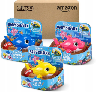 Hračka do kúpeľa - Baby baby žralok v kúpeľni spievať žralok plávať 3 počítače