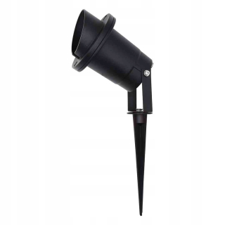 Okrúhly stĺp osvetlenia Milagro GU10 33 cm čierny