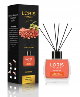 Difúzer na tyčynky - Osviežovacia vôňa 120 ml Loris santalové drevo