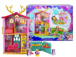 Bábika Enchantimals - SÚPRAVA DEER HOUSE DOPLNKY PRE BÁBIKU GYJ18 FUN