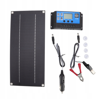 Fotovoltaika - Solárny panel sada 6W 100A menič