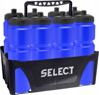 Futbalová fľaša na vodu - Športový set košík Vyberte + 8 bidonov 840 ml