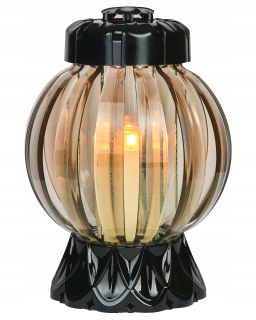 Lampášová sviečka glamour 26 cm