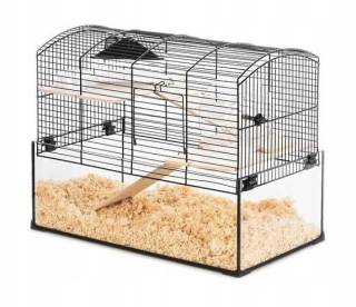 Klietka pre hlodavce - Zolux Neo Panas Mała Cage so sklenenou podstielkou.