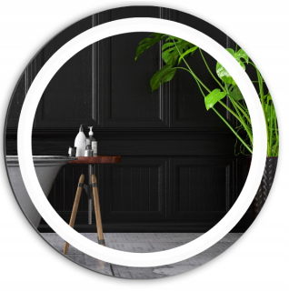 Nástenné zrkadlo Metanoia Mirrors Led kruh 1000 x 1000 mm