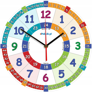 Detské hodiny do izby - Nástenné hodiny pre pedagógov pre deti
