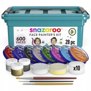 Farby pre deti - Sada 28EL SNAZAROO Face Paint
