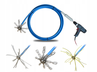 Iné príslušenstvo - Súprava na čistenie komína pre 12m vrták
