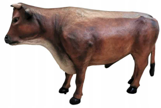 ZÁHRADNÁ SOCHA - HEREFORD BULL model II