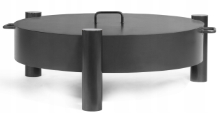 HAITI ZÁHRADNÉ OHNISKO 80CM NA TÁBOR + KRYT