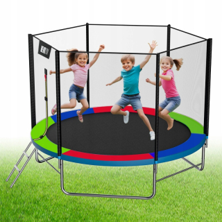 ZÁHRADNÁ TRAMPOLÍNA PRE DETI SKY 10FT MULTICOLOUR 305 CM