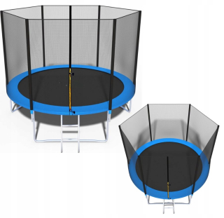 ZÁHRADNÁ DOMÁCA TRAMPOLÍNA 312CM SO SIEŤOU + REBRÍK