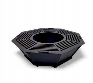 VEĽKÝ ZÁHRADNÝ KRB PRE CAMPFIRE GRILL OCEĽOVÁ KONVICE 3mm
