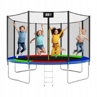 ZÁHRADNÁ TRAMPOLÍNA PRE DETI CHASE 12FT MULTICOLOUR 366 CM