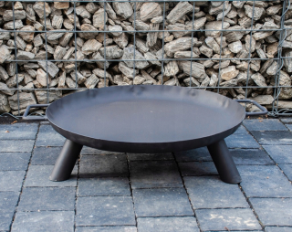 Záhradné ohnisko 70 cm dlhé 70 cm