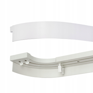 ZÁclonová TYČ, kryt, 2 dráha ARC 300, PVC stropná lišta