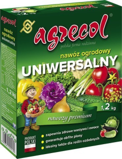 Agrecol viaczložkové hnojivo granulát 1,2 kg 1,2 l