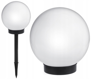 Vstavaná solárna lampa GreenBlue, biela, 63 cm, 1 ks.