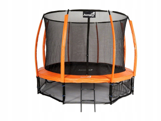 Jumpi záhradná trampolína 374cm/12FT Maxy Comfort Plus oranžová s vnútorným