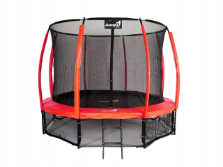 Jumpi záhradná trampolína 374cm/12FT červená Plus