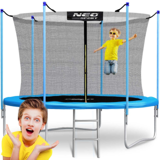 Trampolína so sieťou Neo-Sport 312 cm FT 10 (304-312 cm)
