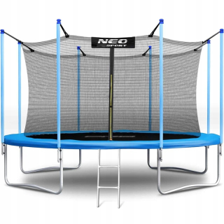 Záhradná trampolína 14ft/435cm s vnútornou sieťou a rebríkom Neo-Sport