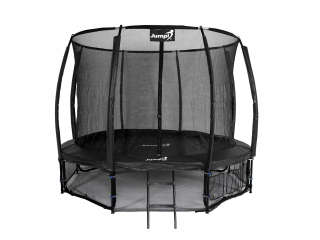 Jumpi záhradná trampolína 374cm/12FT Maxy Comfort Plus čierna s vnútorným