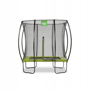 Záhradná trampolína Silueta 153x214cm Výstup - Zelená