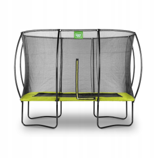 Záhradná trampolína Silueta 214x305cm Výstup - Zelená