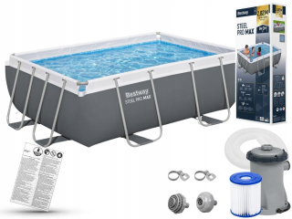 Obdĺžnikový rámový bazén Bestway 282 x 196 cm