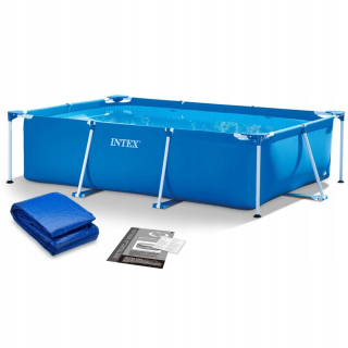 Rámový záhradný bazén 300 x 200 x 75 cm 2v1 set INTEX 28272